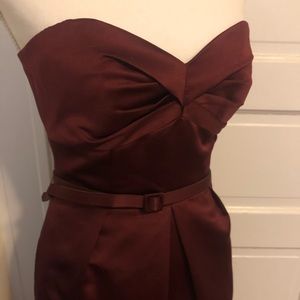 Alfred Angelo dress in burgundy, size 2